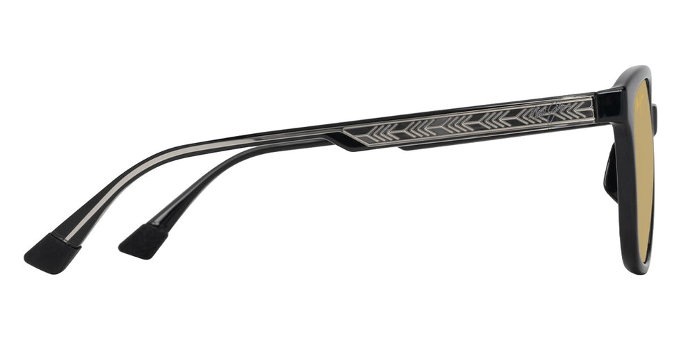 Maui Jim KU'IKAHI ASIAN FIT MM647-047 55 - Shiny Black with Transparent Light Gray #id:mjimm647047_s:102110