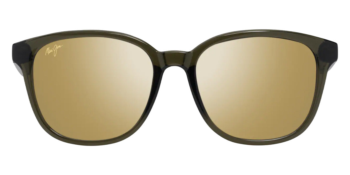 Maui Jim KU'IKAHI ASIAN FIT MM647-048 55 - Shiny Transparent Green #id:mjimm647048_s:162100