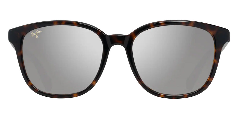 Maui Jim KU'IKAHI ASIAN FIT MM647-049 55 - Shiny Dark Havana with Transparent Yellow #id:mjimm647049_s:138100