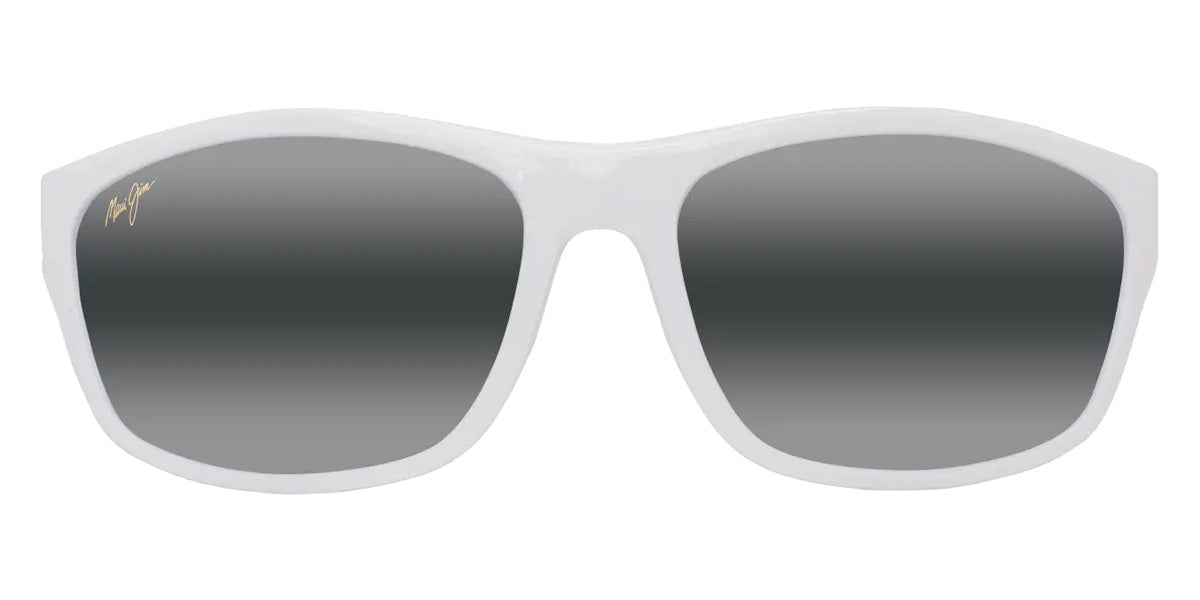 Maui Jim NUU LANDING MM869-003 62 - White with Navy Rubber #id:mjimm869003_s:126100