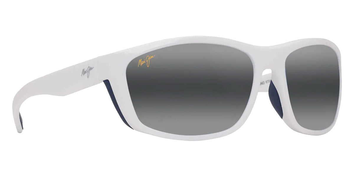 Maui Jim NUU LANDING MM869-003 62 - White with Navy Rubber #id:mjimm869003_s:126105