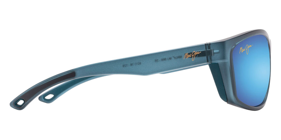 Maui Jim NUU LANDING MM869-006 62 - Matte Teal with Aquamarine Rubber #id:mjimm869006_s:140110