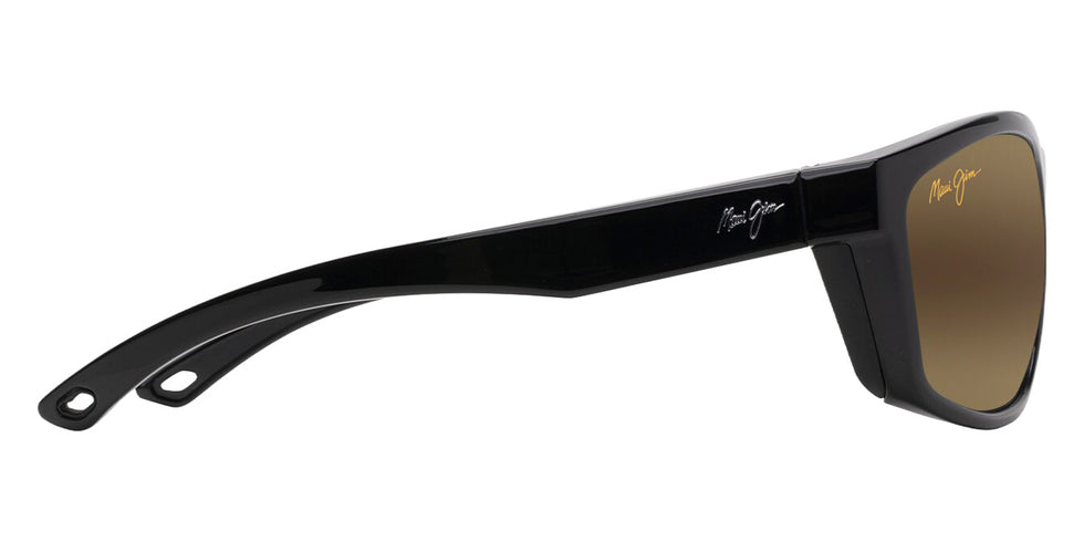 Maui Jim NUU LANDING MM869-013 62 - Black Gloss with Black Rubber #id:mjimm869013_s:108110