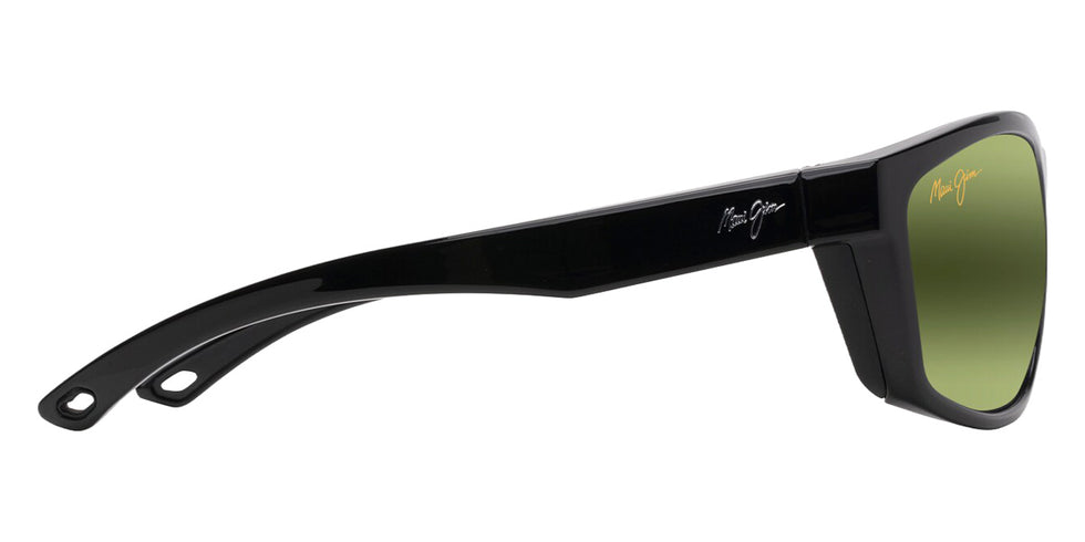 Maui Jim NUU LANDING MM869-029 62 - Black Gloss with Black Rubber #id:mjimm869029_s:110110