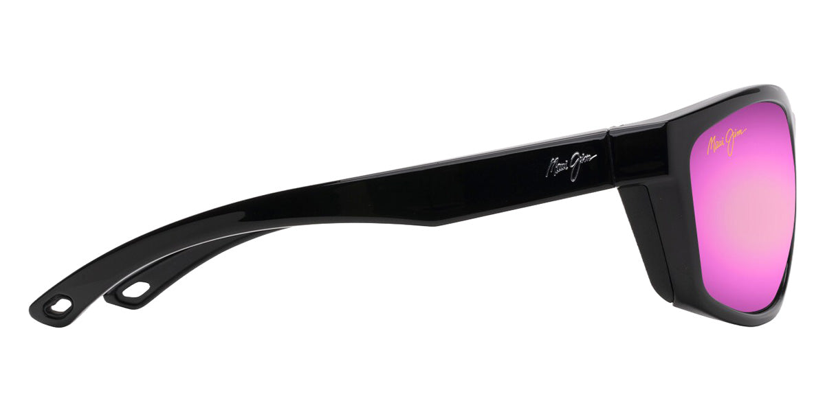 Maui Jim NUU LANDING MM869-037 62 - Black Gloss with Black Rubber #id:mjimm869037_s:114110