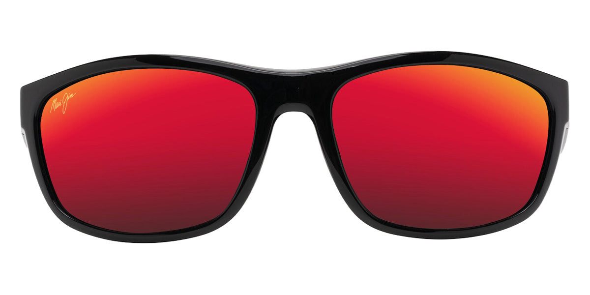 Maui Jim NUU LANDING MM869-041 62 - Black Gloss with Black Rubber #id:mjimm869041_s:116100