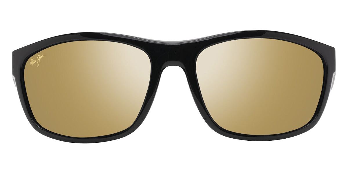 Maui Jim NUU LANDING MM869-049 62 - Black Gloss with Black Rubber #id:mjimm869049_s:102100