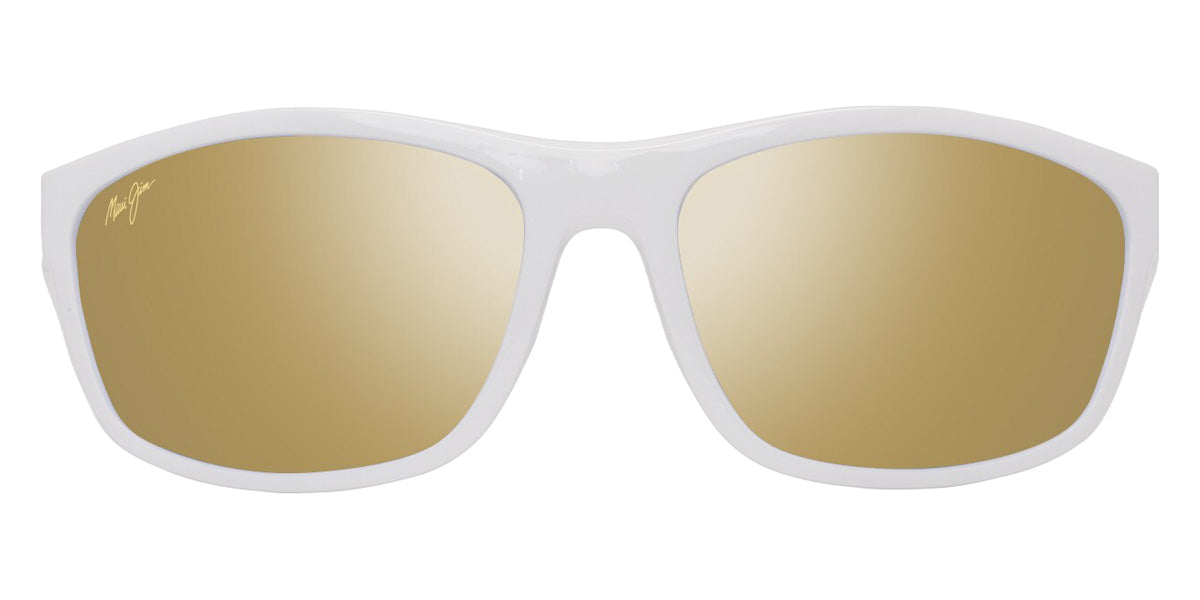 Maui Jim NUU LANDING MM869-051 62 - White with Navy Rubber #id:mjimm869051_s:122100