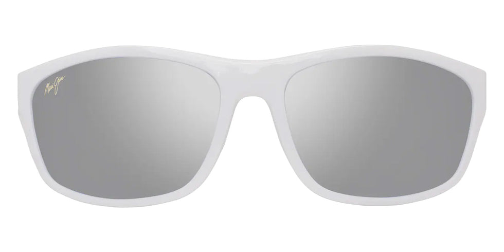Maui Jim NUU LANDING MM869-055 62 - White with Navy Rubber #id:mjimm869055_s:138100