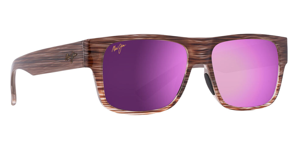 Maui Jim KEAHI MM873-027 56 - Brown Stripe #id:mjimm873027_s:154105