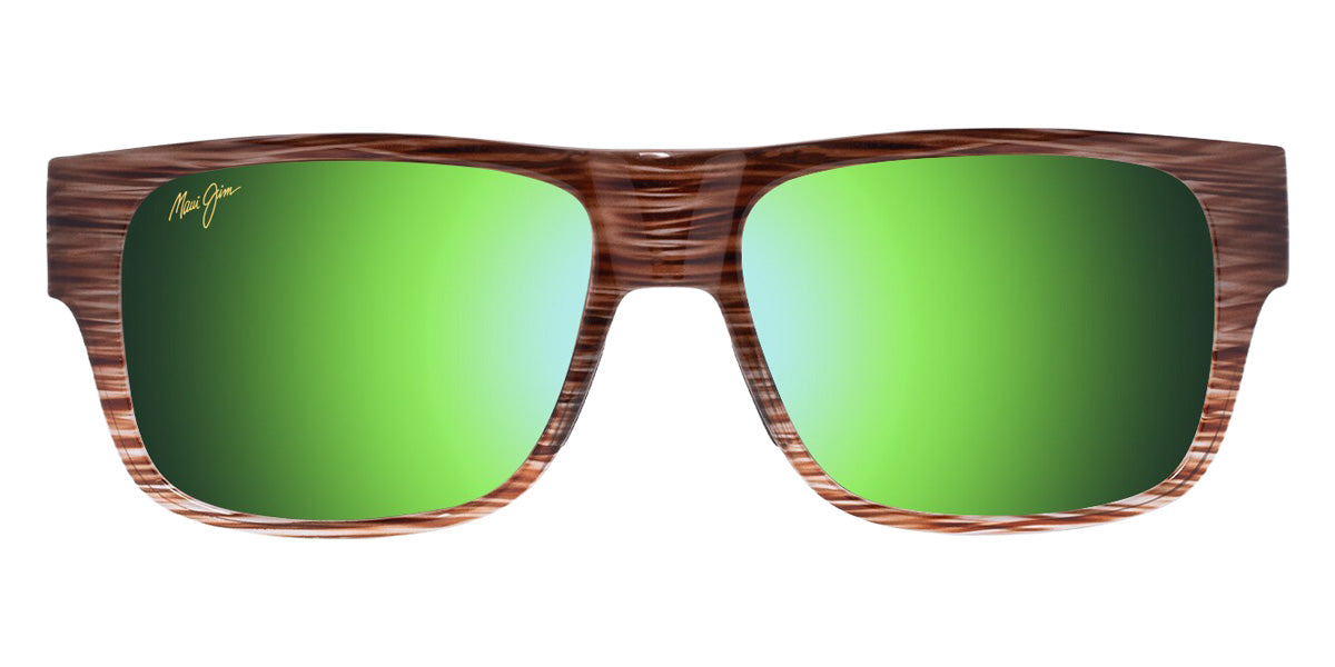 Maui Jim KEAHI MM873-033 56 - Brown Stripe #id:mjimm873033_s:144100