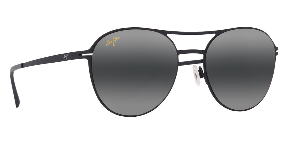Maui Jim HALF MOON MM890-002 53 - Matte Black #id:mjimm890002_s:126105