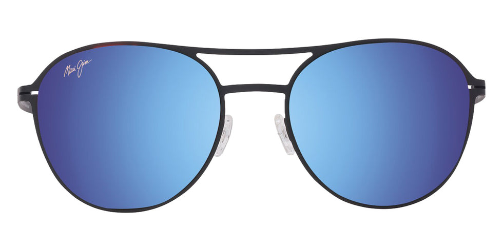 Maui Jim HALF MOON MM890-006 53 - Matte Black #id:mjimm890006_s:124100
