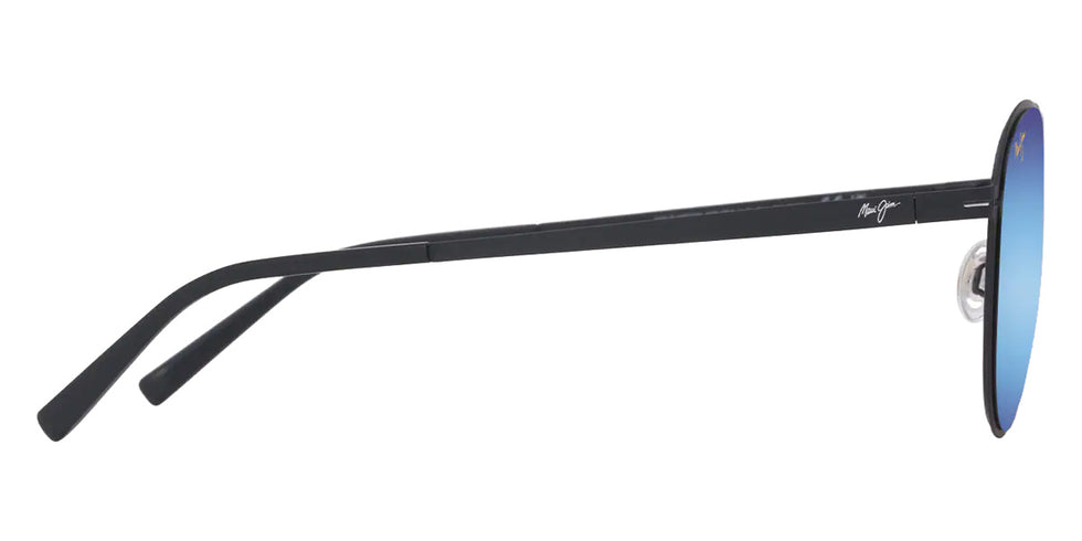 Maui Jim HALF MOON MM890-006 53 - Matte Black #id:mjimm890006_s:124110