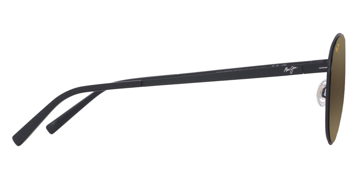 Maui Jim HALF MOON MM890-010 53 - Matte Black #id:mjimm890010_s:128110