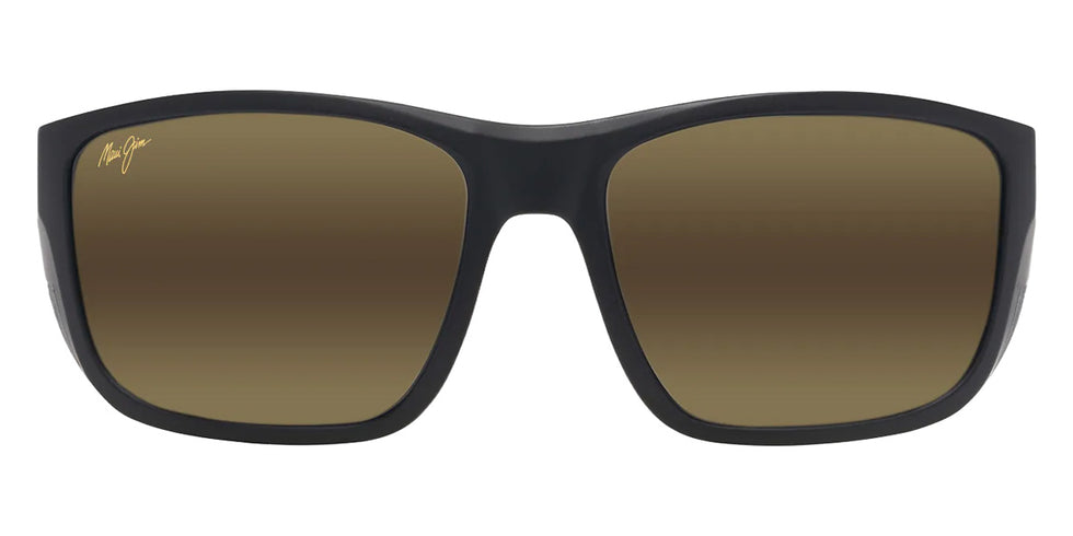 Maui Jim AMBERJACK MM896-007 60 - Matte Black with Black Rubber #id:mjimm896007_s:108100