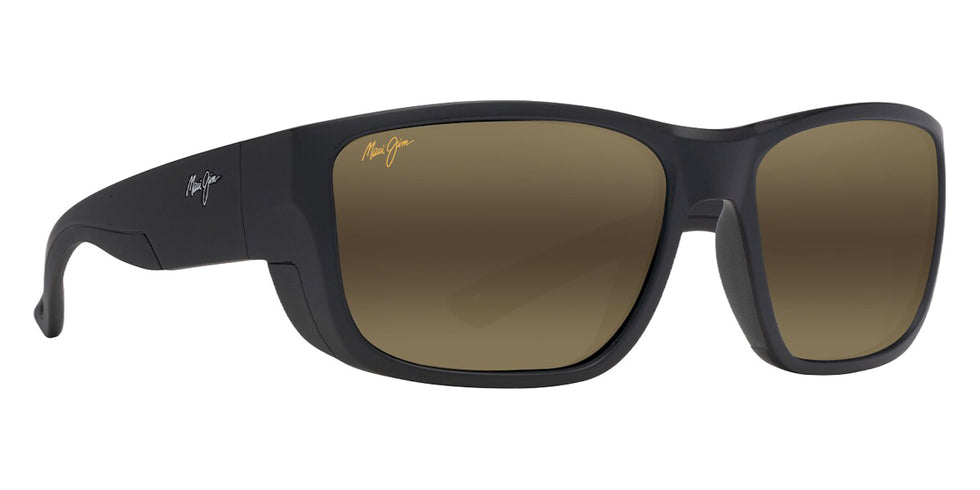 Maui Jim AMBERJACK MM896-007 60 - Matte Black with Black Rubber #id:mjimm896007_s:108105