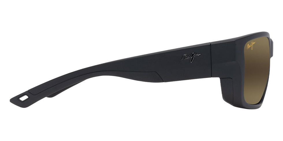 Maui Jim AMBERJACK MM896-007 60 - Matte Black with Black Rubber #id:mjimm896007_s:108110