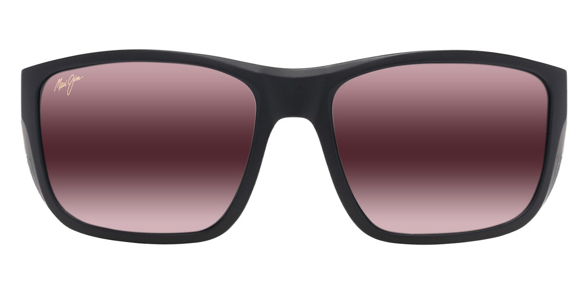 Maui Jim AMBERJACK MM896-016 60 - Matte Black with Black Rubber #id:mjimm896016_s:112100