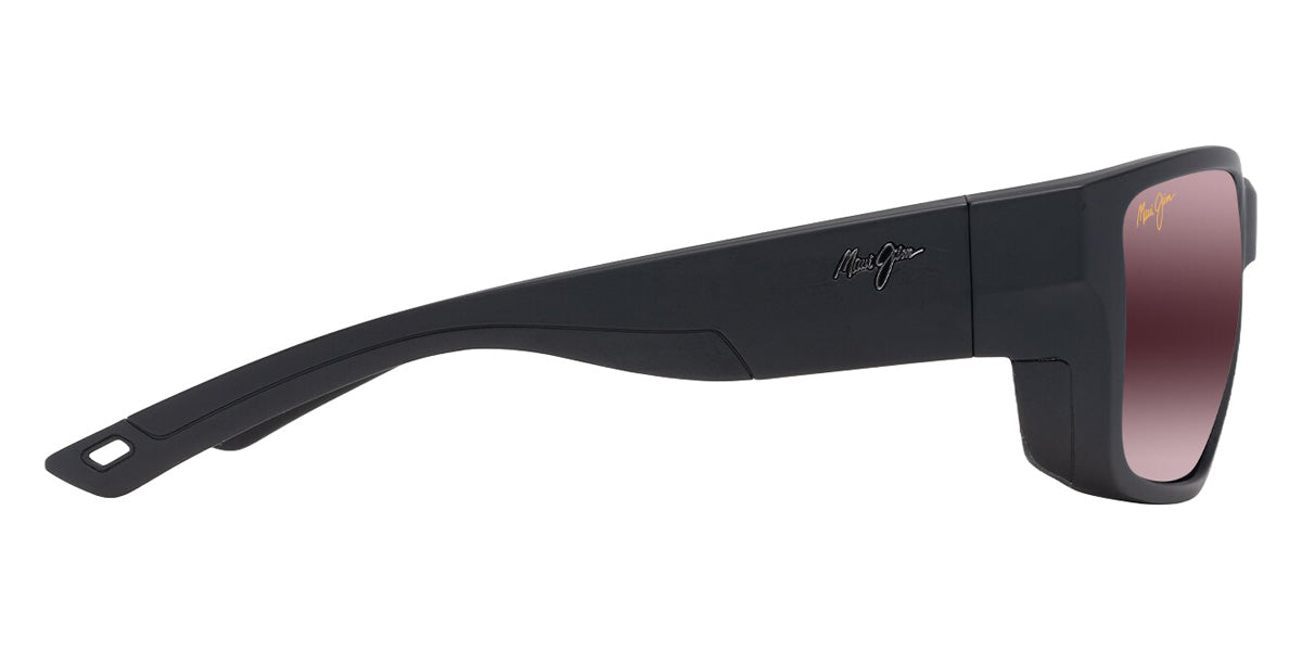 Maui Jim AMBERJACK MM896-016 60 - Matte Black with Black Rubber #id:mjimm896016_s:112110