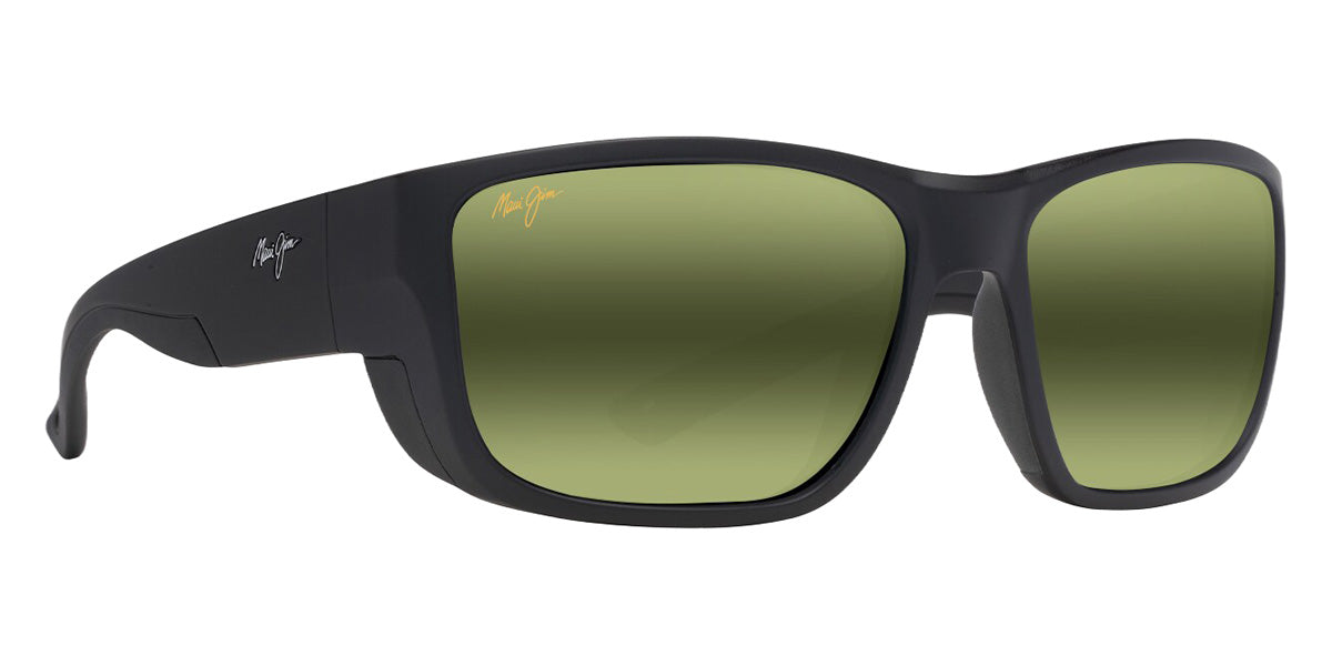 Maui Jim AMBERJACK MM896-019 60 - Matte Black with Black Rubber #id:mjimm896019_s:110105