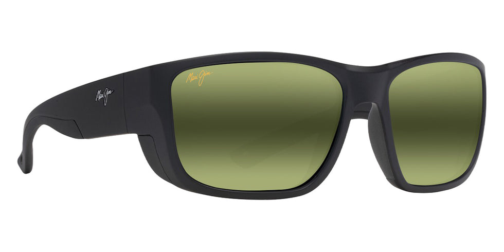 Maui Jim AMBERJACK MM896-019 60 - Matte Black with Black Rubber #id:mjimm896019_s:110105