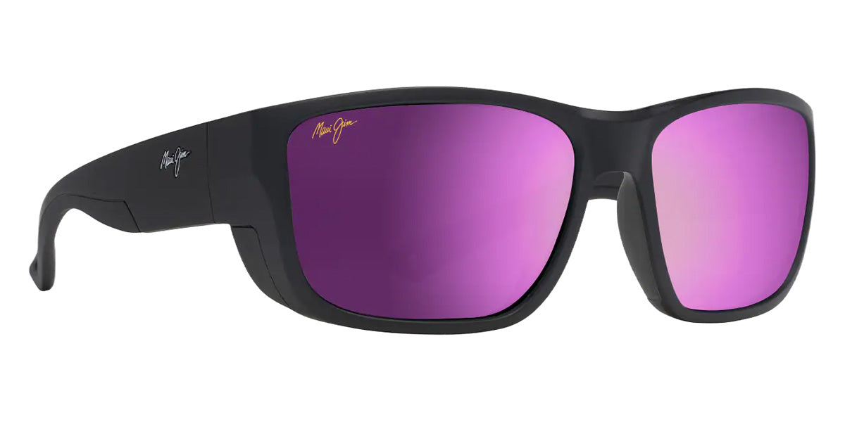 Maui Jim AMBERJACK MM896-025 60 - Matte Black with Black Rubber #id:mjimm896025_s:114105