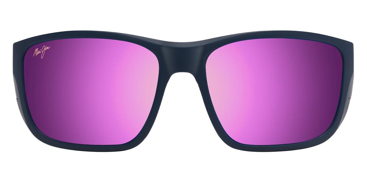 Maui Jim AMBERJACK MM896-026 60 - Matte Dark Navy with Black Rubber #id:mjimm896026_s:134100