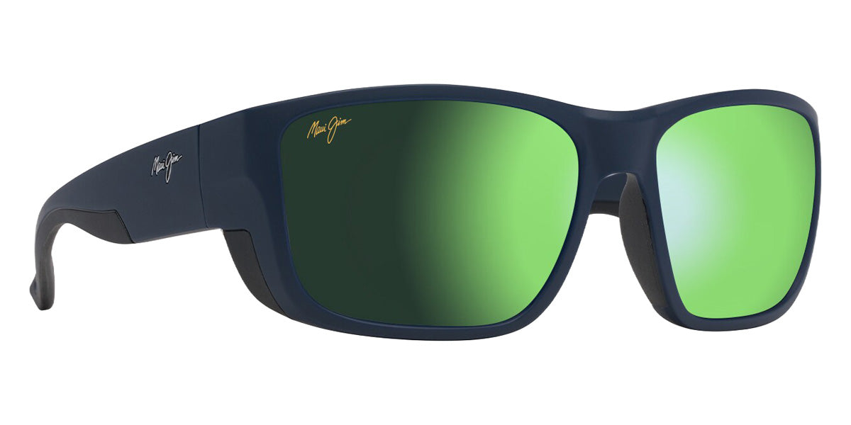 Maui Jim AMBERJACK MM896-032 60 - Matte Dark Navy with Black Rubber #id:mjimm896032_s:124105