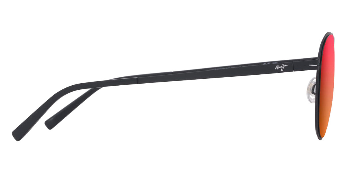 Maui Jim HALF MOON RM890-02 53 - Matte Black #id:mjirm89002_s:130110