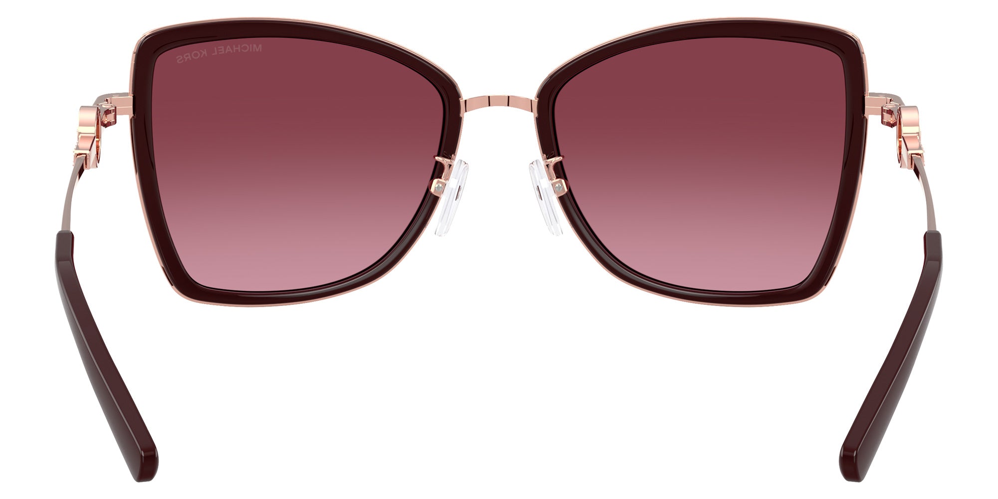 MICHAEL KORS MK1067B Corsica 11088H 55 - Rose Gold/Cordovan / Burgundy Gradient #id:mk1067b11088h_s:100115