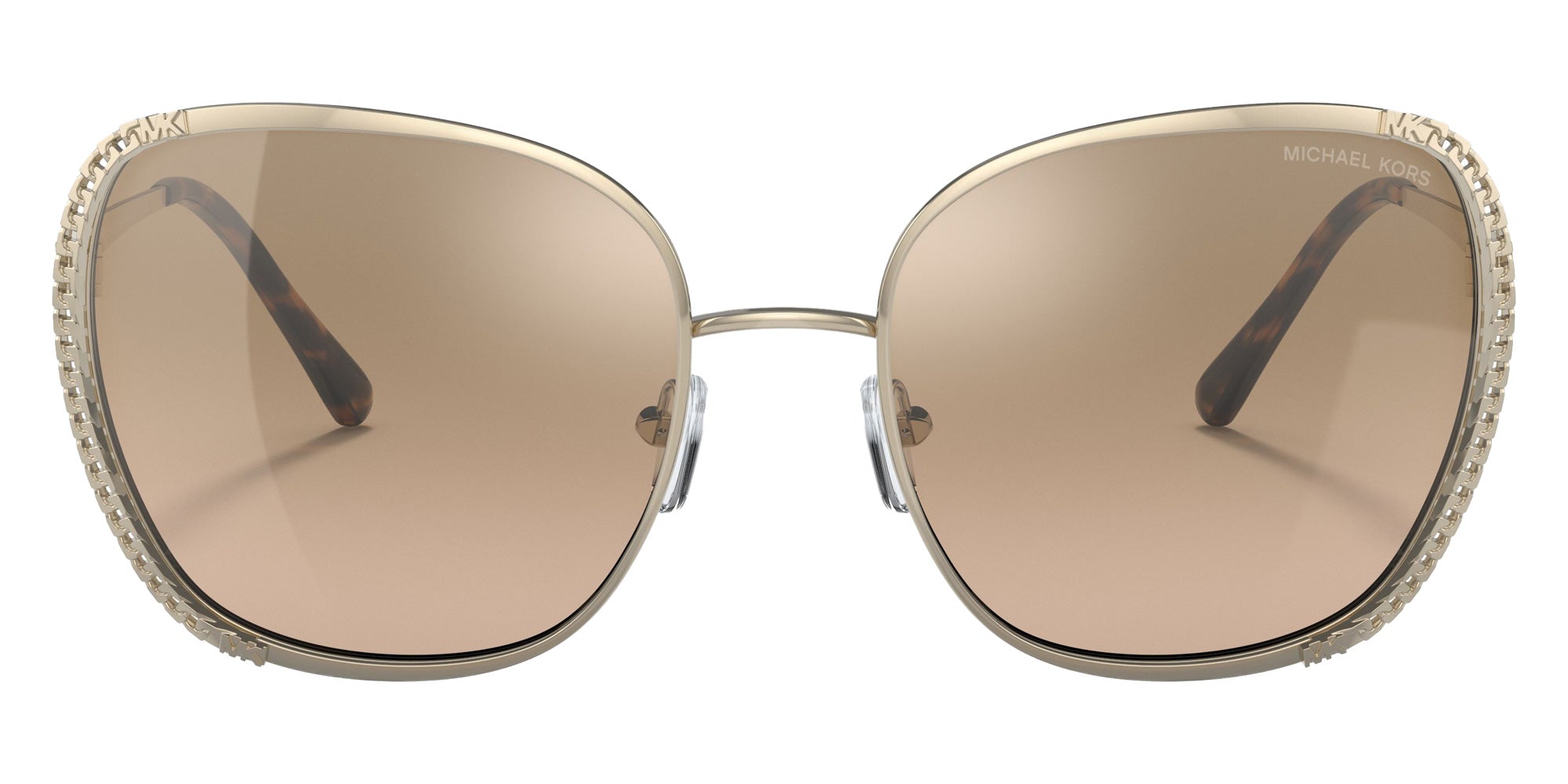 MICHAEL KORS MK1090 Amsterdam 10148Z 59 - Light Gold / Silver Khaki Flash Mirrored #id:mk109010148z_s:100100
