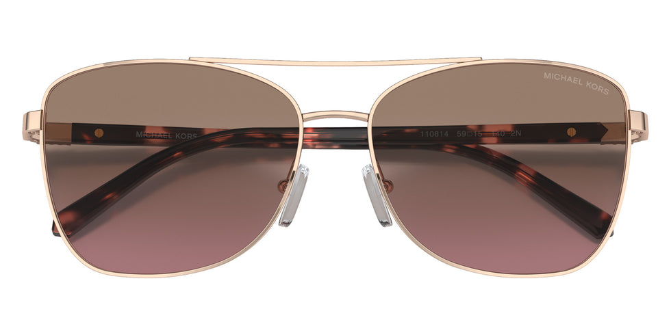 MICHAEL KORS MK1096 Stratton 110814 59 - Rose Gold / Brown Rose Gradient #id:mk1096110814_s:100120