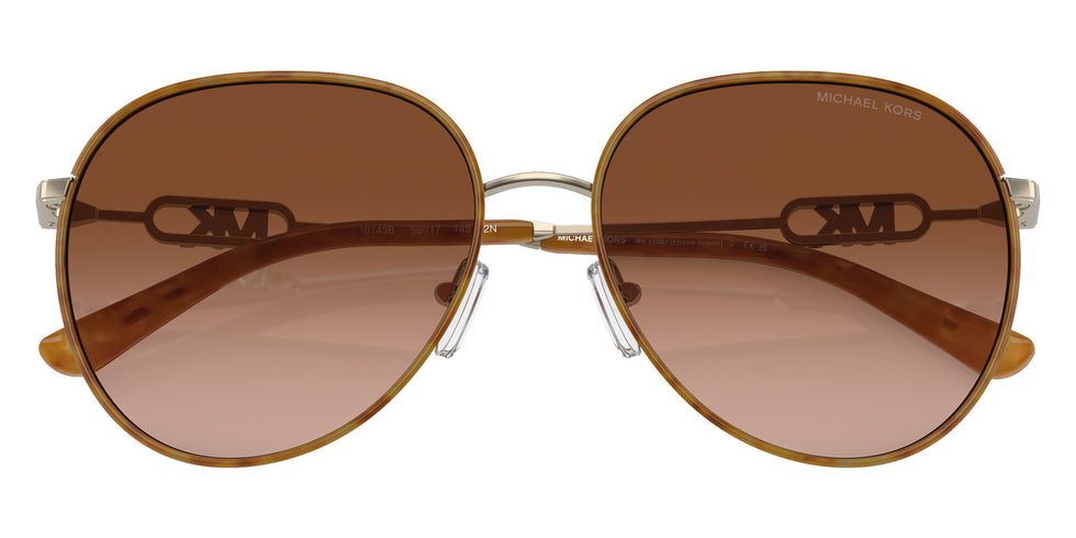 MICHAEL KORS MK1128J Empire 10143B 58 - Light Gold Amber Tortoise #id:mk1128j10143b_s:102120