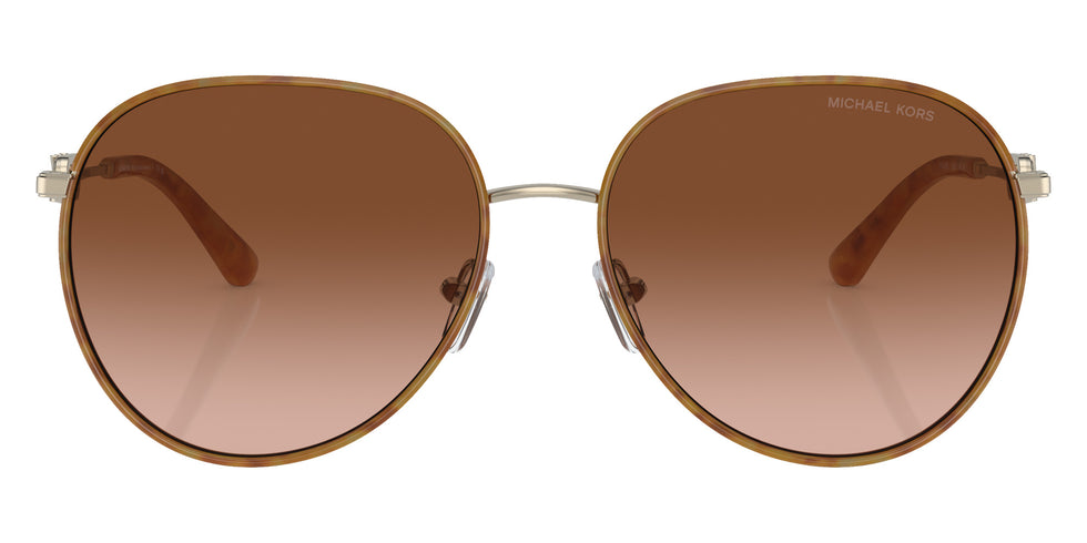 MICHAEL KORS MK1128J Empire 10143B 58 - Light Gold Amber Tortoise #id:mk1128j10143b_s:102100