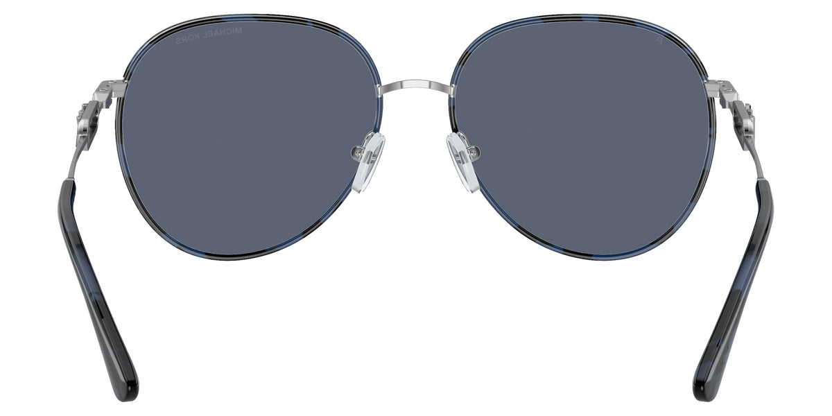MICHAEL KORS MK1128J Empire Aviator 10158S 58 - Silver/Blue Tortoise / Blue Polarized #id:mk1128j10158s_s:100115