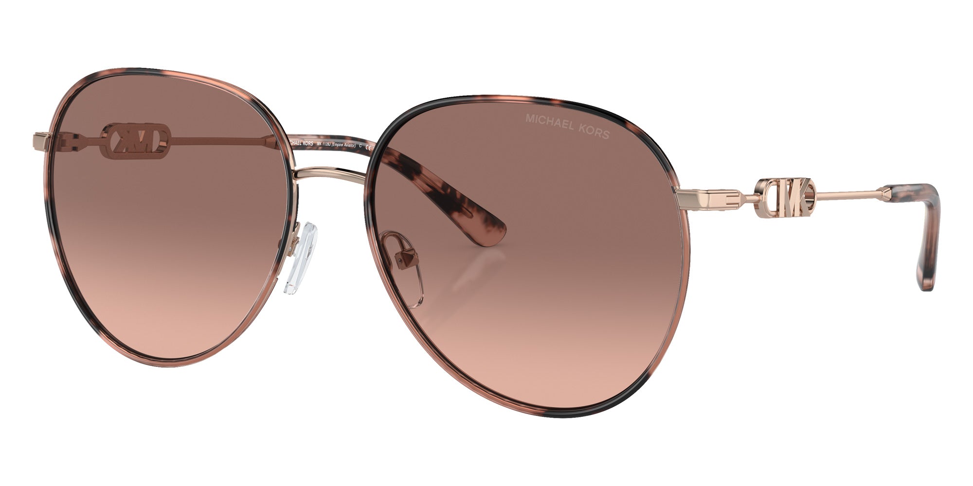 MICHAEL KORS MK1128J Empire 110813 58 - Rose Gold/Pink Tortoise / Brown Pink Gradient #id:mk1128j110813_s:100105