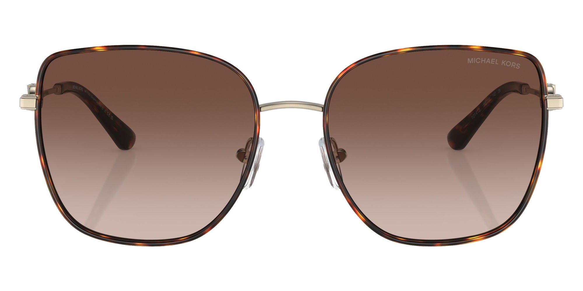 MICHAEL KORS MK1129J Empire Square 2 101413 56 - Light Gold/Dark Tortoise / Brown Gradient #id:mk1129j101413_s:100100