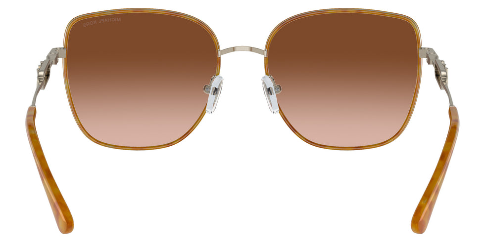 MICHAEL KORS MK1129J Empire Square 2 10143B 56 - Light Gold/Amber Tortoise / Amber Gradient #id:mk1129j10143b_s:100115
