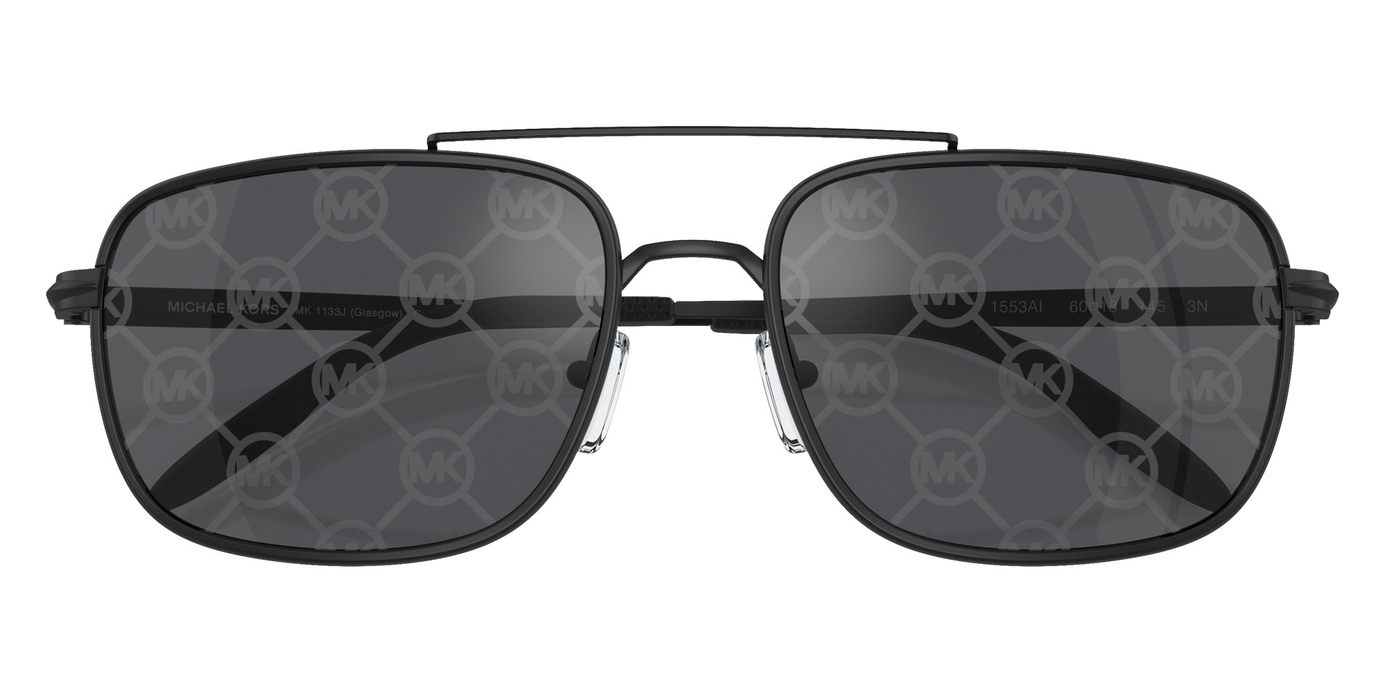 MICHAEL KORS MK1133J Glasgow 1553AI 60 - Matte Black / Black Mirrored #id:mk1133j1553ai_s:100120