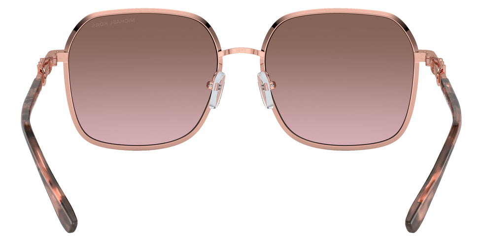 MICHAEL KORS MK1145B Cadiz 110814 58 - Shiny Rose Gold / Light Brown Pink Gradient Mirrored #id:mk1145b110814_s:100115