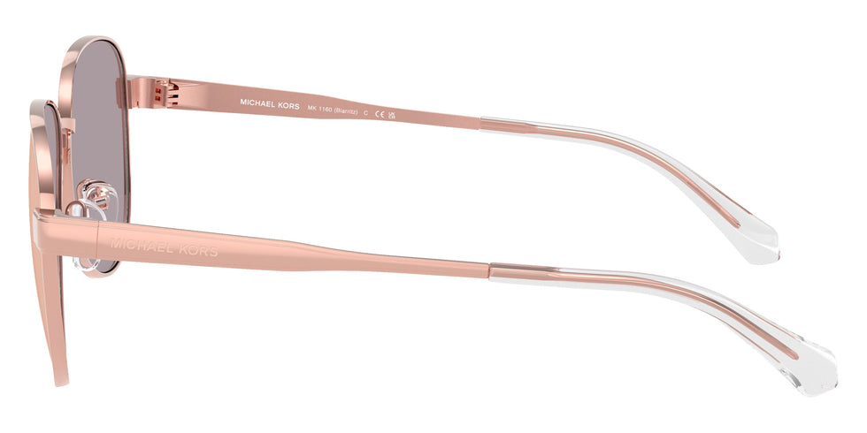 MICHAEL KORS MK1160 Biarritz 11086X 61 - Rose Gold / Rose Gold Mirrored #id:mk116011086x_s:100110
