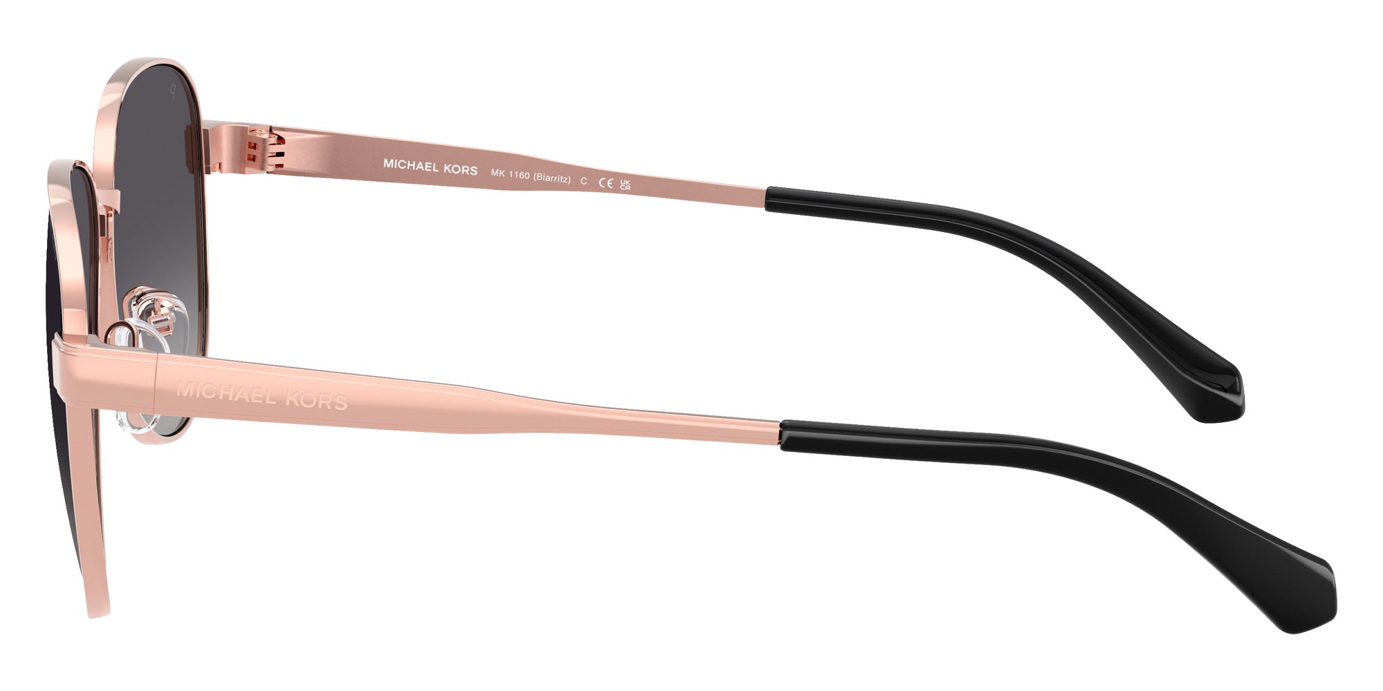 MICHAEL KORS MK1160 Biarritz 1108T3 61 - Rose Gold / Gray Gradient Polarized #id:mk11601108t3_s:102110