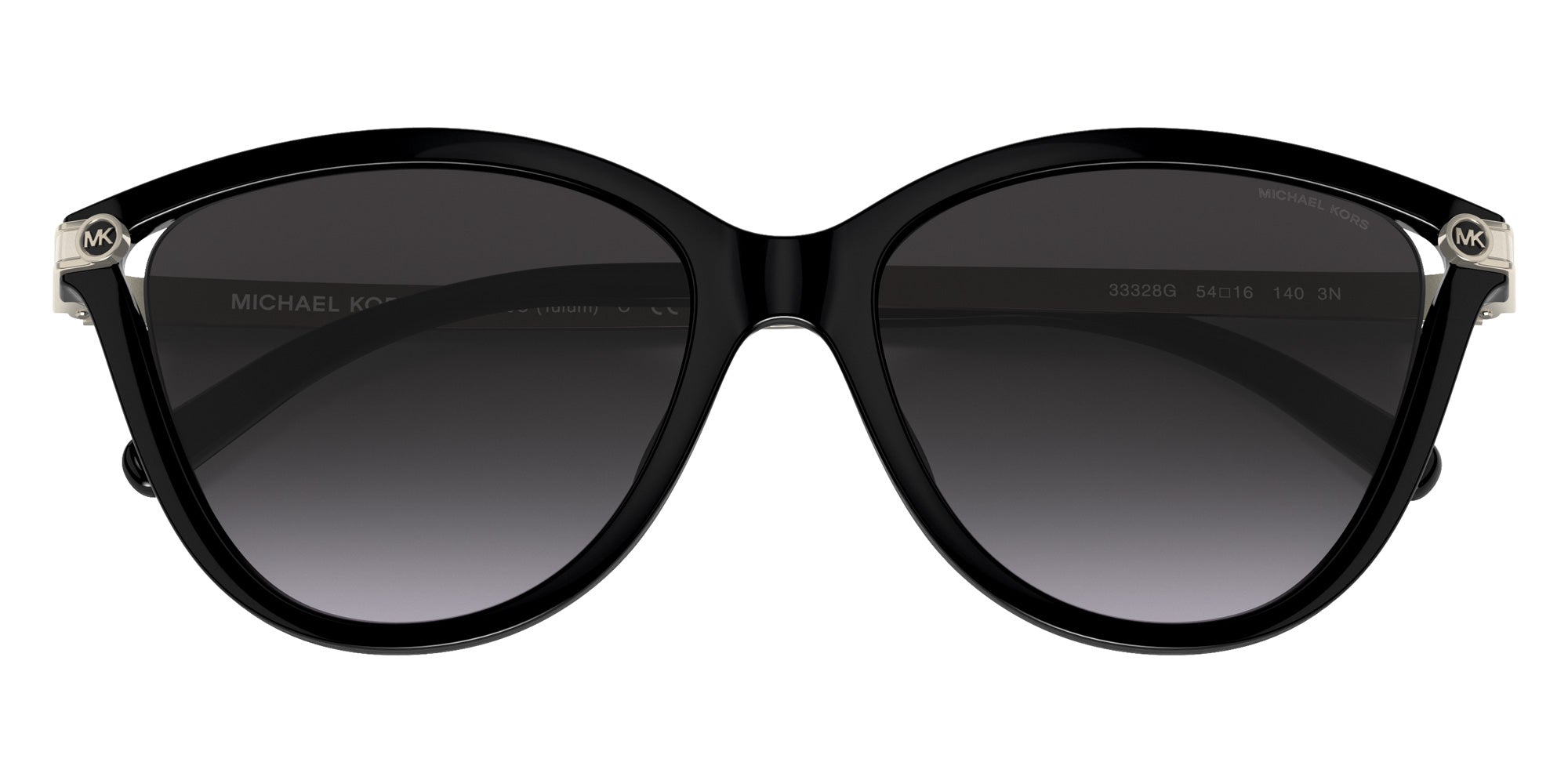 MICHAEL KORS MK2139U Tulum 33328G 54 - Black / Gray Gradient Black #id:mk2139u33328g_s:100120