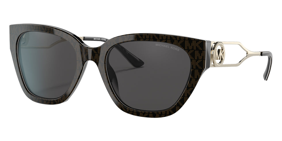 MICHAEL KORS MK2154 Lake Como 370687 54 - Brown Signature Pvc / Dark Gray Solid #id:mk2154370687_s:100105