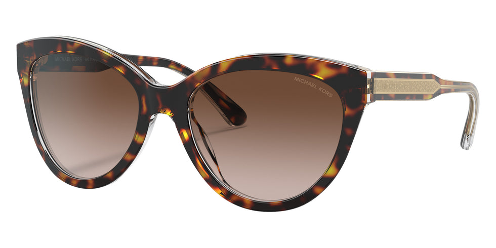 MICHAEL KORS MK2158 Makena 310213 55 - Dark Tortoise/Clear / Brown Gradient #id:mk2158310213_s:100105