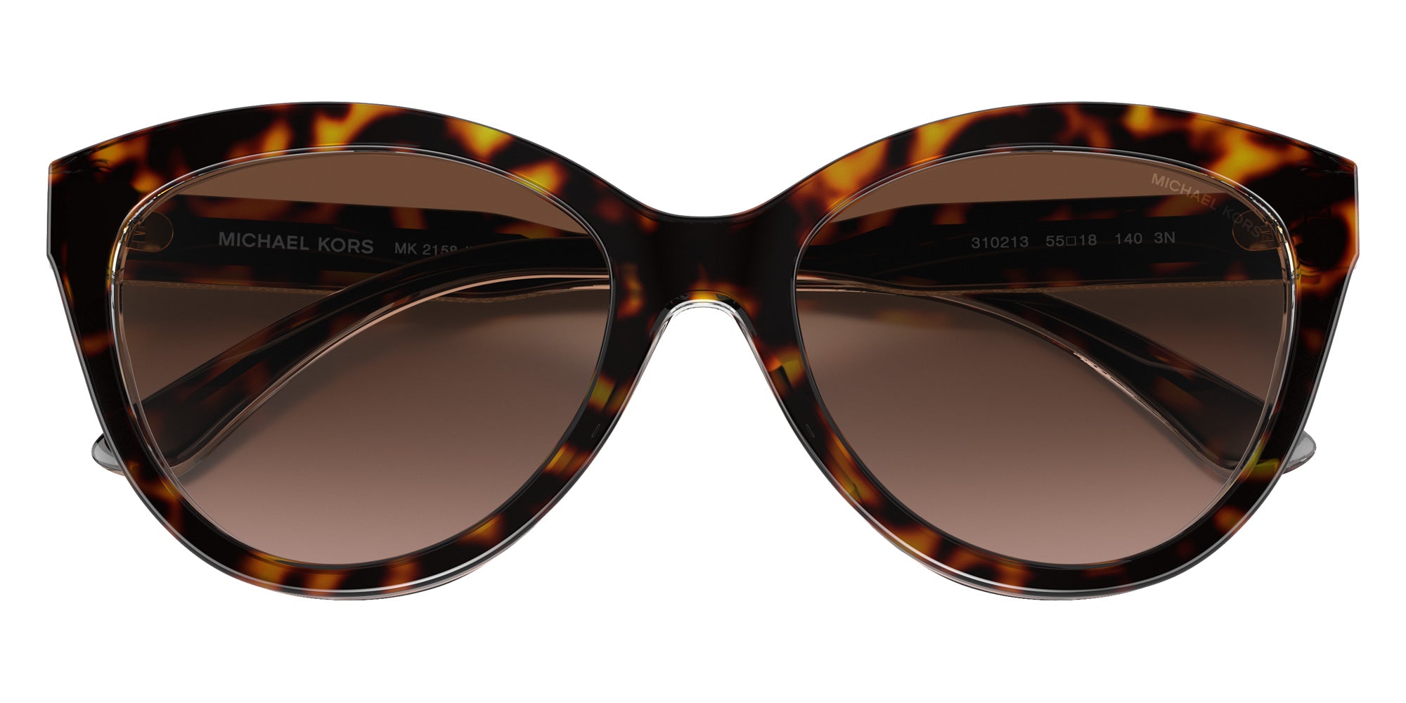MICHAEL KORS MK2158 Makena 310213 55 - Dark Tortoise/Clear / Brown Gradient #id:mk2158310213_s:100120