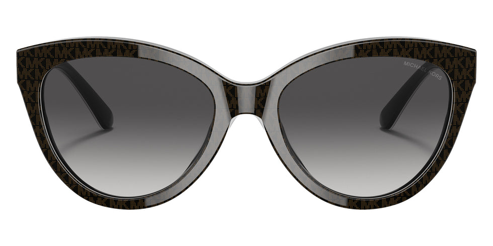 MICHAEL KORS MK2158 Makena 35658G 55 - Mk Signature Pvc Chocolate #id:mk215835658g_s:100100