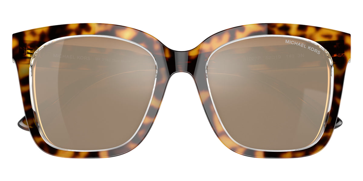 MICHAEL KORS MK2163 San Marino 31027P 52 - Dark Tortoise/Clear / Gold Mirrored #id:mk216331027p_s:100120