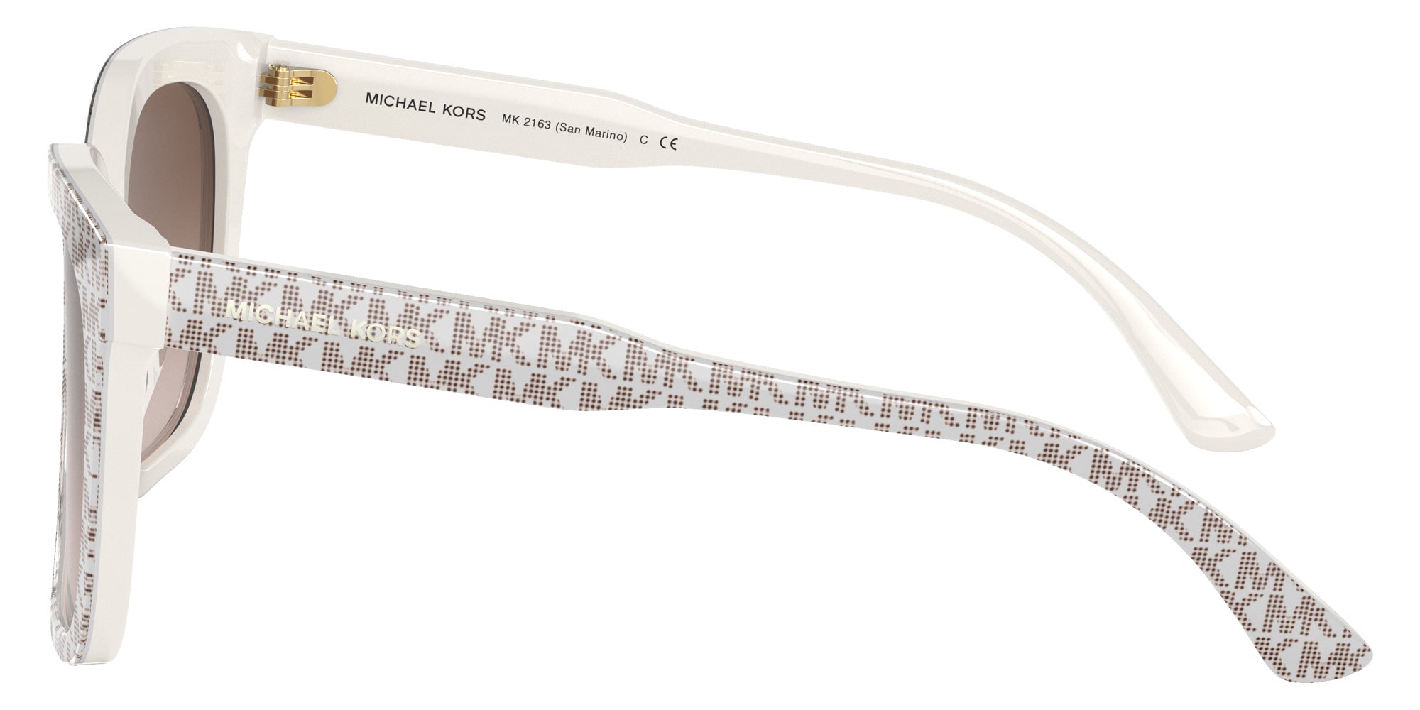 MICHAEL KORS MK2163 San Marino 310313 52 - Mk Repeat Print Vanilla / Brown Gradient #id:mk2163310313_s:100110